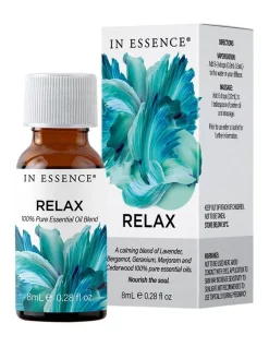 Best reviews of 🤩 In Essence Lifestyle Relax Pure Essential Oil Blend 8ml ❤️