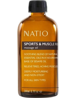 Best Sale 🔔 Natio Sports & Muscle Recovery Massage Oil 🔔