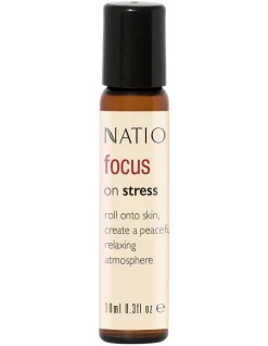 Cheap ⌛ Natio Focus On Stress Pure Essential Oil Blend Roll On 10ml 🌟