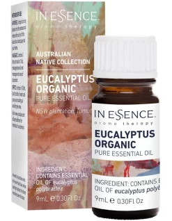 Brand new ⭐ In Essence Australian Native Eucalyptus Organic Pure Essential Oil 9ml 🧨