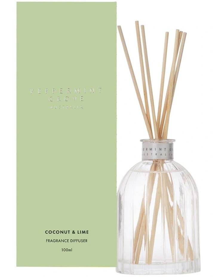 Cheap π Peppermint Grove Australia Coconut & Lime Mini Fragrance Diffuser 100ml π