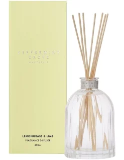 Budget 😀 Peppermint Grove Australia Lemongrass & Lime Large Fragrance Diffuser 350ml 🥰