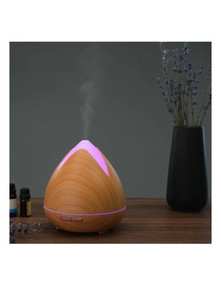 Cool Mist Ultrasonic Diffuser with 3 Pack Essential Oils Light Wood New ✔️ PureSpa Cool Mist Ultrasonic Diffuser With 3 Pack Essential Oils Light Wood ???? -Palm Beach Collection Shop unnamed file 5