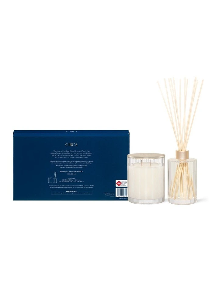 Flash Sale β€οΈ CIRCA Cotton Flower & Freesia Candle & Diffuser Set π - Image 3