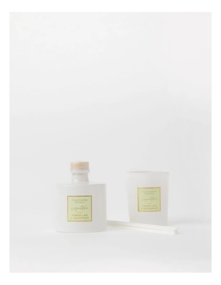 Coupon π True Home Persian Lime And Lemongrass Candle & Diffuser Set π