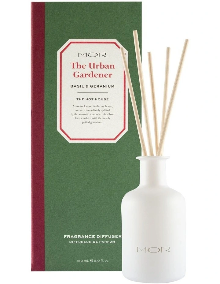 Coupon π₯° MOR The Urban Gardener: Basil & Geranium Fragrance Diffuser π