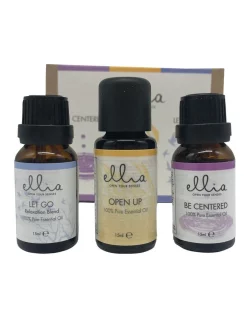 Coupon 🧨 Ellia Be Centered/Let Go/Open Up Essential Oil 15ml 3 Pack 👏