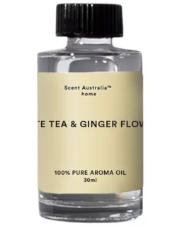 Best Pirce 🌟 Scent Australia White Tea And Ginger Flowers Oil 30ml 😀