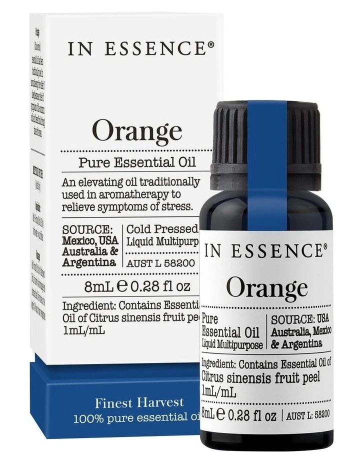 Budget π In Essence Orange Pure Essential Oil 8ml β