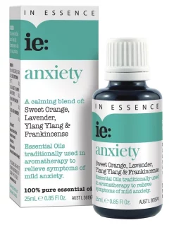 Cheapest ❤️ In Essence Anxiety Pure Essential Oil Blend 25ml ⭐