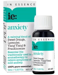 Promo ⌛ In Essence Anxiety Pure Essential Oil Blend 10ml 💯