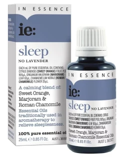 New 👍 In Essence Sleep No Lavender Pure Essential Oil Blend 25ml 🤩
