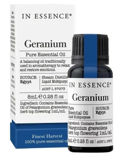 Cheap 👍 In Essence Geranium Pure Essential Oil 8ml 🎁