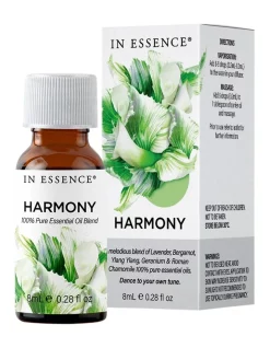 Promo 👏 In Essence Lifestyle Harmony Pure Essential Oil Blend 8ml ✔️