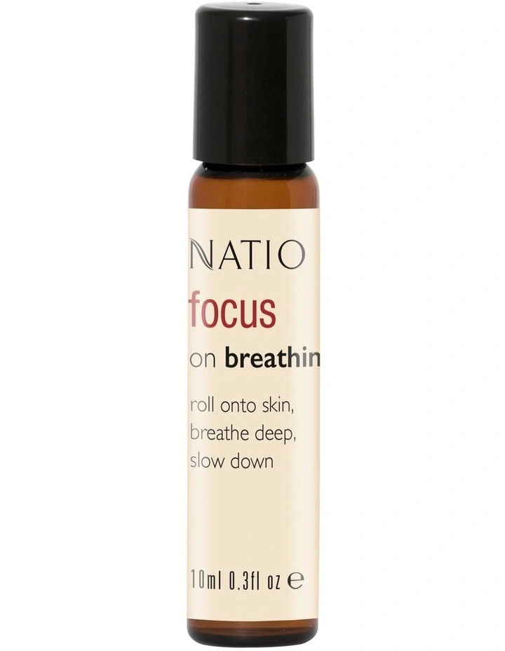 New π Natio Focus On Breathing Pure Essential Oil Blend Roll On π―