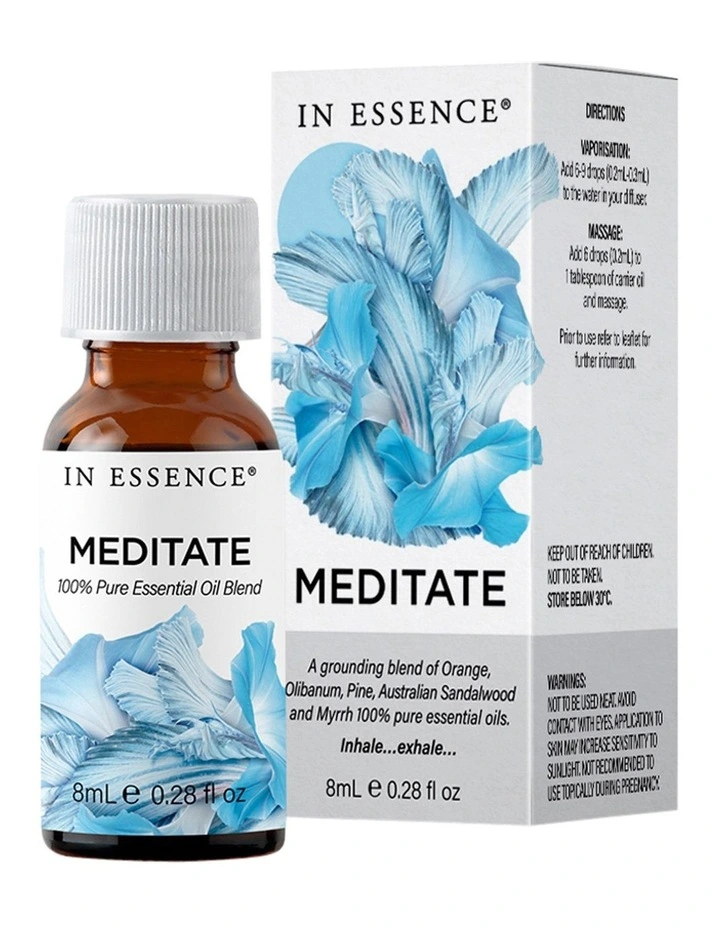 Cheapest π― In Essence Lifestyle Meditate Pure Essential Oil Blend 8ml π